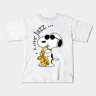 I Love Jazz Kids T-Shirt